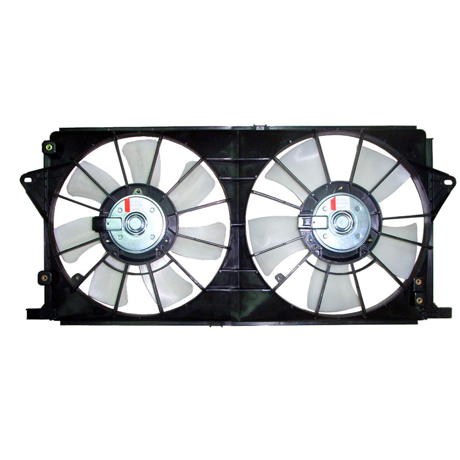OE Replacement Dual Radiator and Condenser Fan Assembly for Cadillac DTS 2006-2011 - GM Partslink #3115189 - Perfect for Cooling System Repair & Maintenance