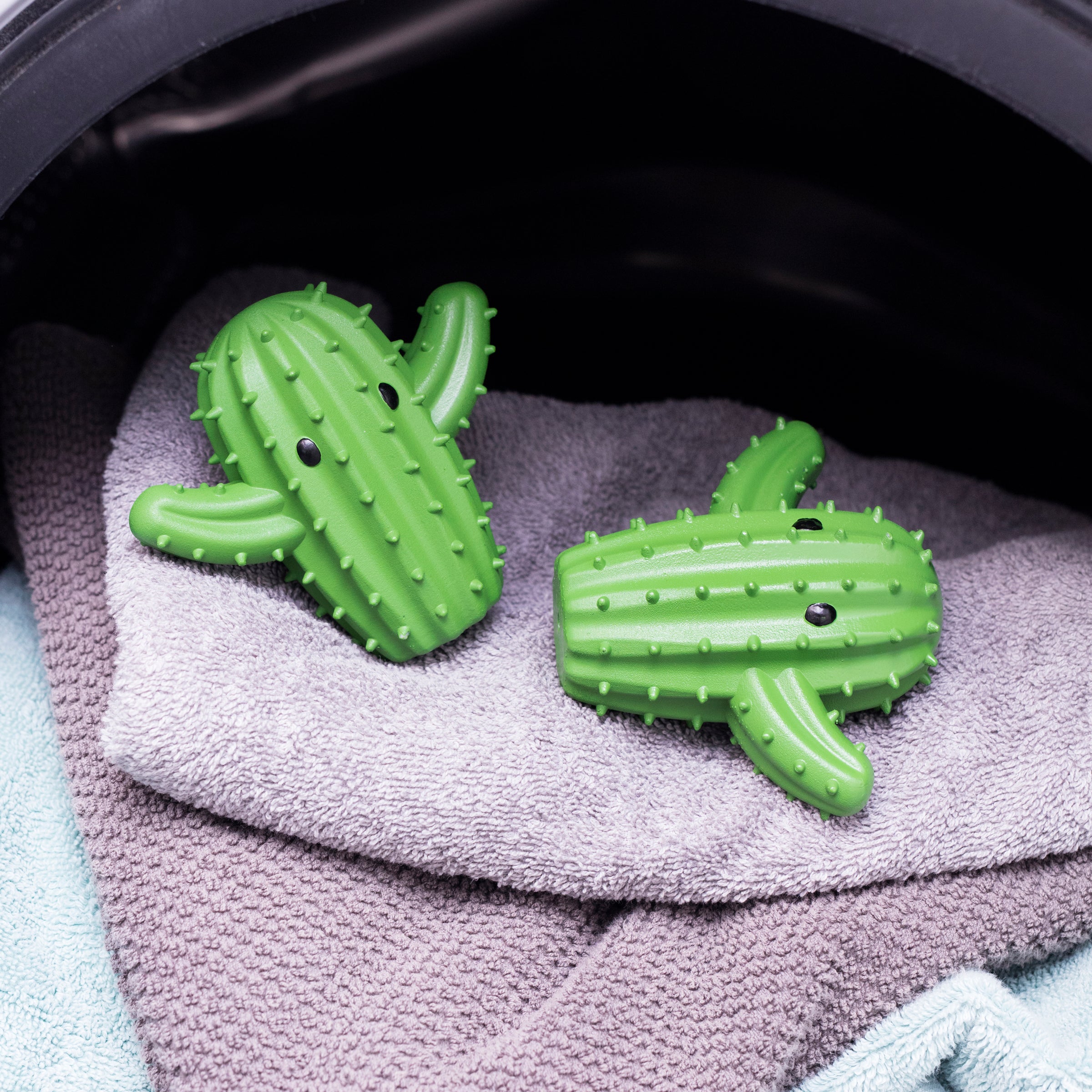 Cactus Dryer Buddies - Natural Fabric Softener & Static Remover for Laundry | Perfect for Dryer Balls, Clothes Freshener & Eco-Friendly Laundry Care
