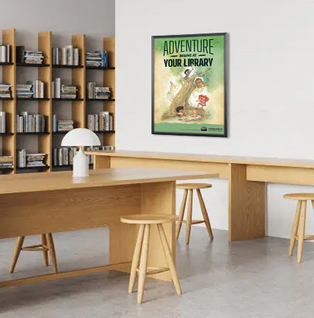24x32 Poster Frame - SwingFrame Wide Face Poster Display for Wall Art, Photos & Prints - Perfect for Home, Office & Gallery Decor