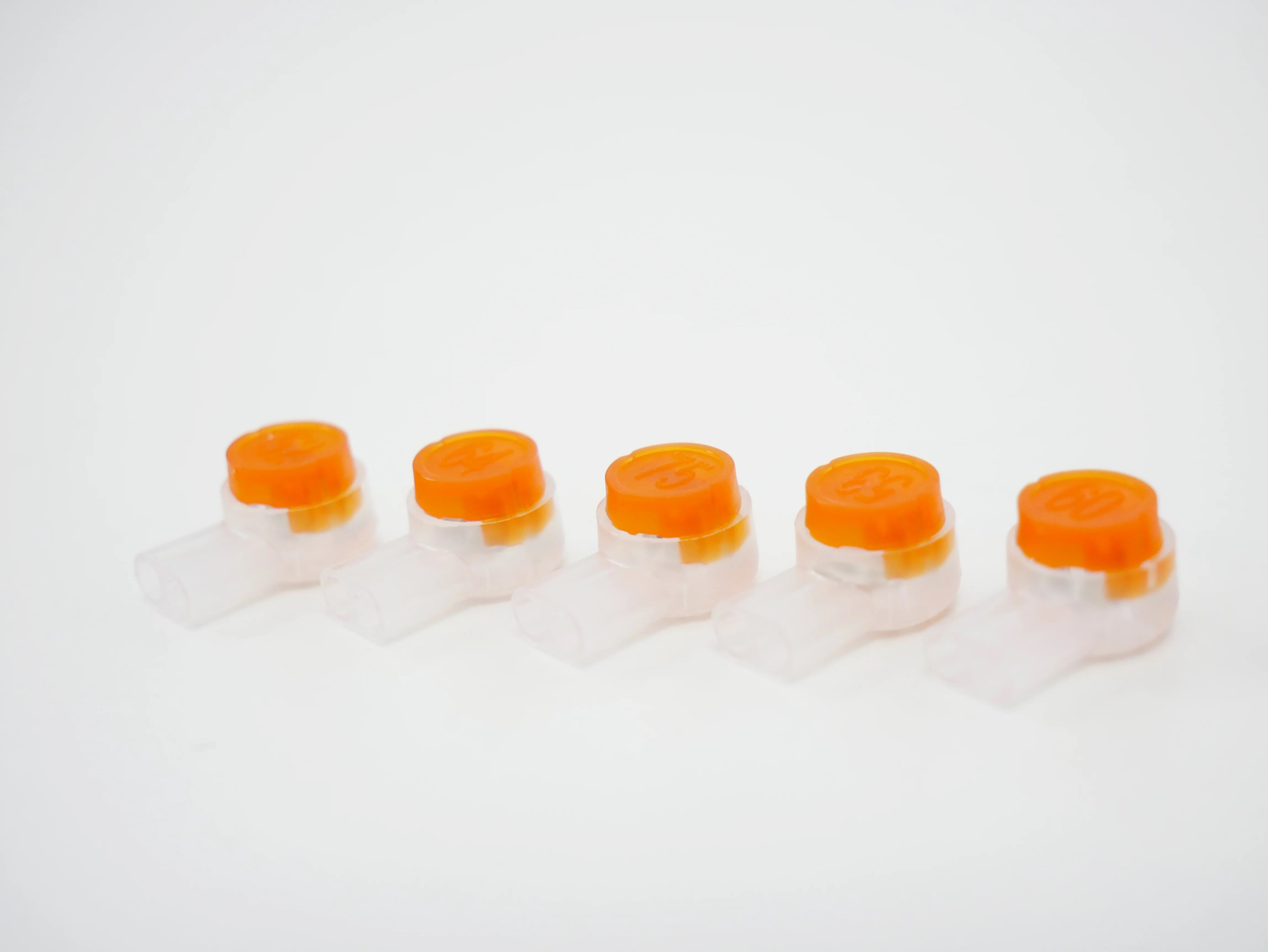 5 Pack Butt Splice Connectors - Electrical Wire Crimp Connectors for Automotive, Marine & Home Wiring - Secure & Durable Electrical Connections