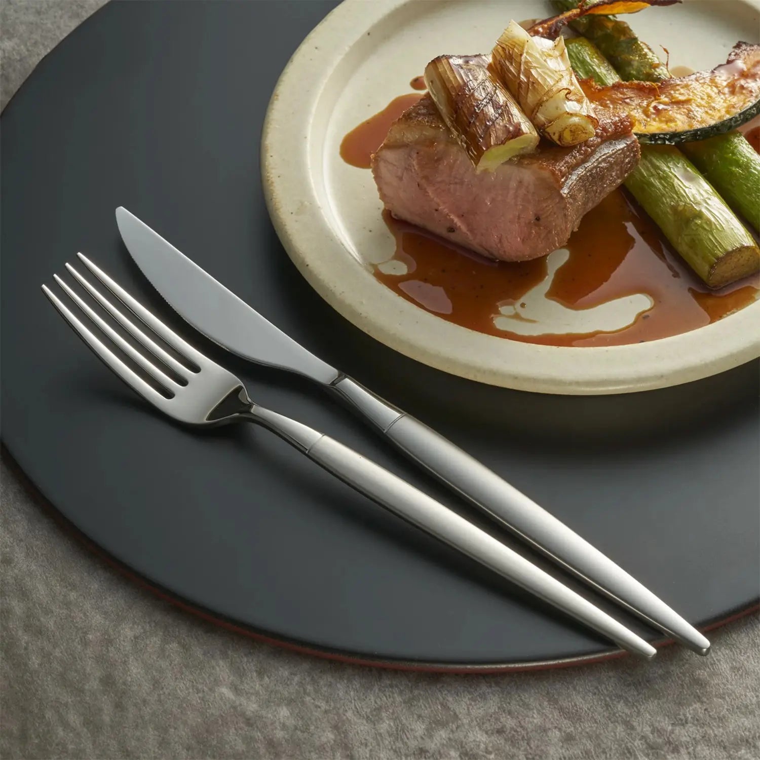 Luckywood Mirtoon Stainless Steel Dessert Forks Set - Elegant 18/8 Stainless Steel Small Cake Forks for Parties, Weddings, Tea Time & Dessert Serving (Set of 6)