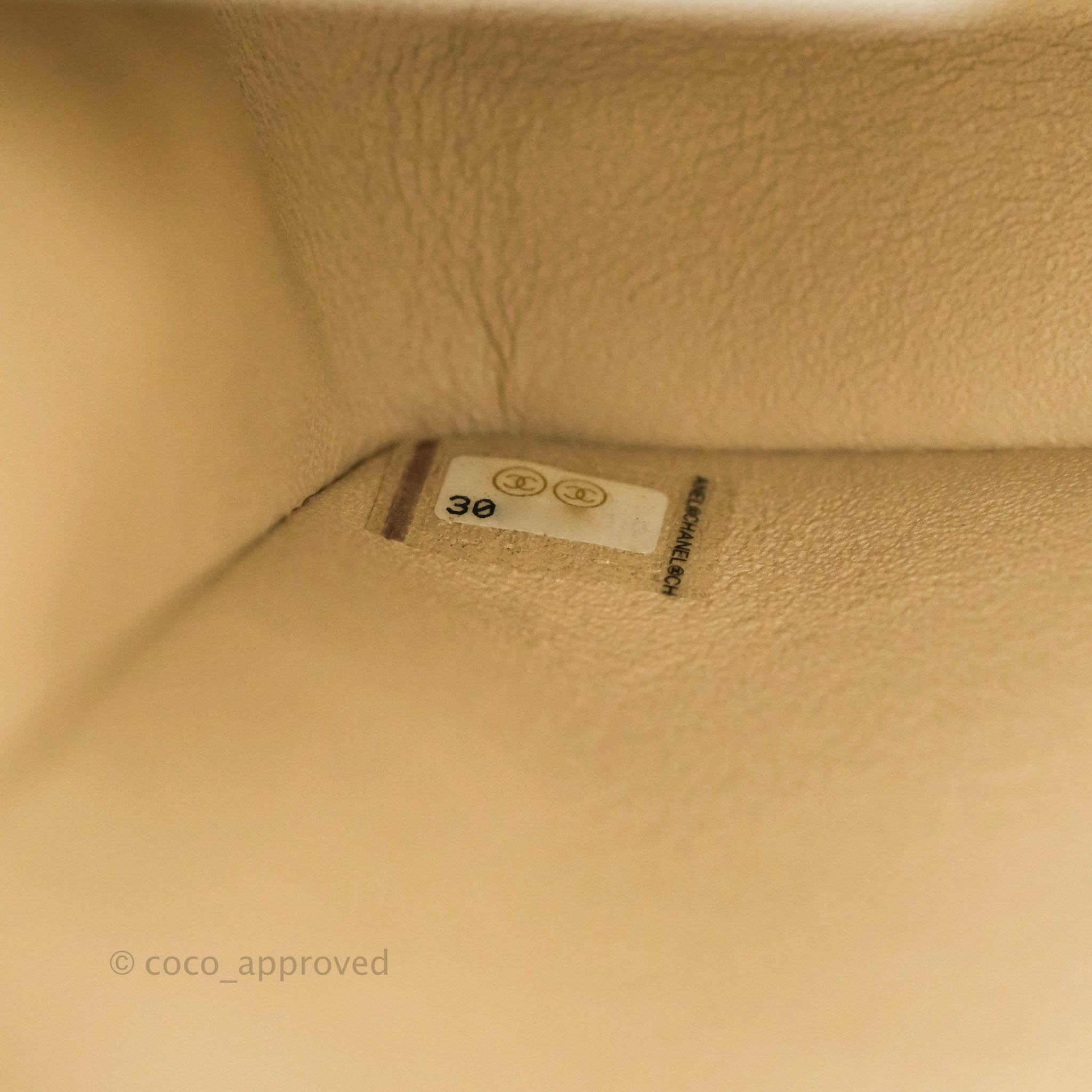 Chanel Classic Medium Double Flap Bag - Chevron Light Beige Caviar Leather with Gold Hardware (20B Collection) | Luxury Crossbody Purse for Women, Perfect for Date Nights & Special Occasions