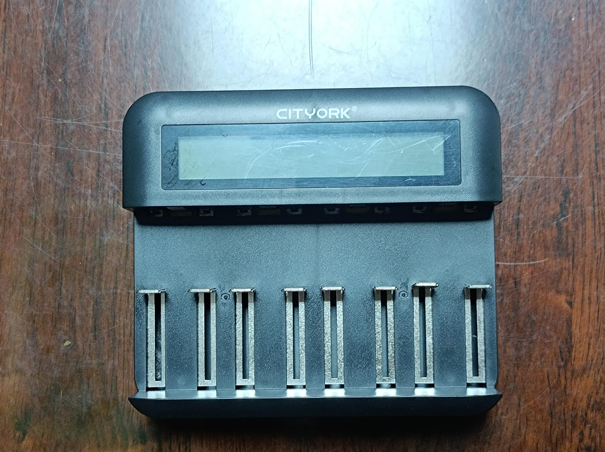 CITYORK Universal LCD Battery Charger for AA AAA C D Batteries with Type C & Micro USB Input - Includes 4 x 3000mAh AA & 4 x 1100mAh AAA NiMH Rechargeable Batteries - Perfect for Cameras, Toys, Flashlights & Home Electronics