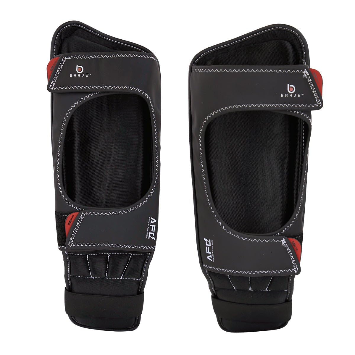 Century Brave Sports Shin Guard - Washable & Padded Shin Protectors for Kickboxing, MMA, Muay Thai Training - Ideal for Men, Women & Kids - Perfect for Fitness & Skill Enhancement - Great for Sparring, Bag Work & Competition