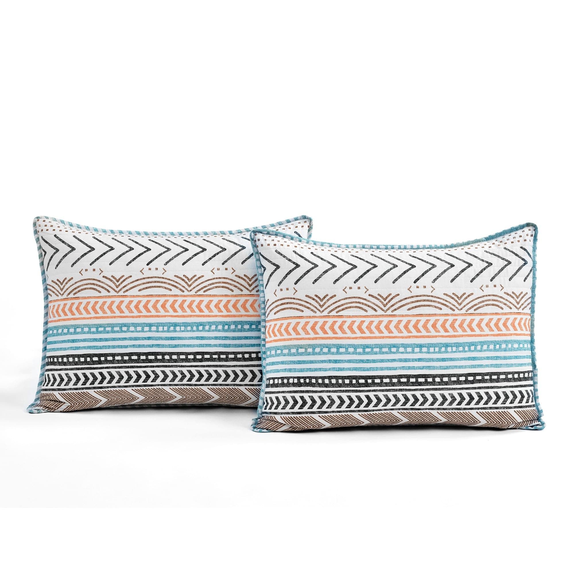 Hygge Geo Quilt 3 Piece Set - Soft Geometric Pattern Bedding for Cozy Bedroom Decor | Perfect for Master Bedroom, Guest Room & Dorm