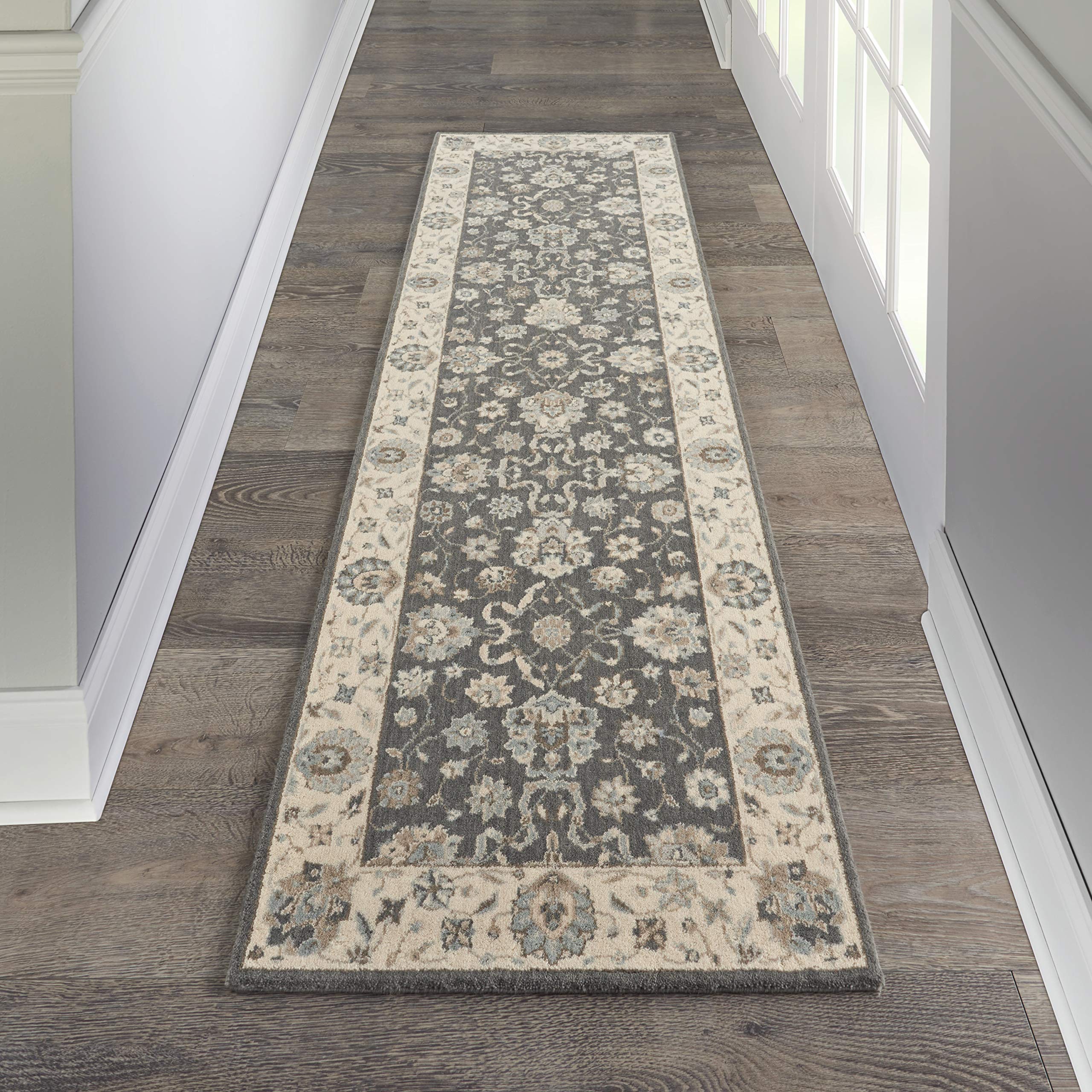 Nourison Living Treasures Persian Grey/Ivory 2'6