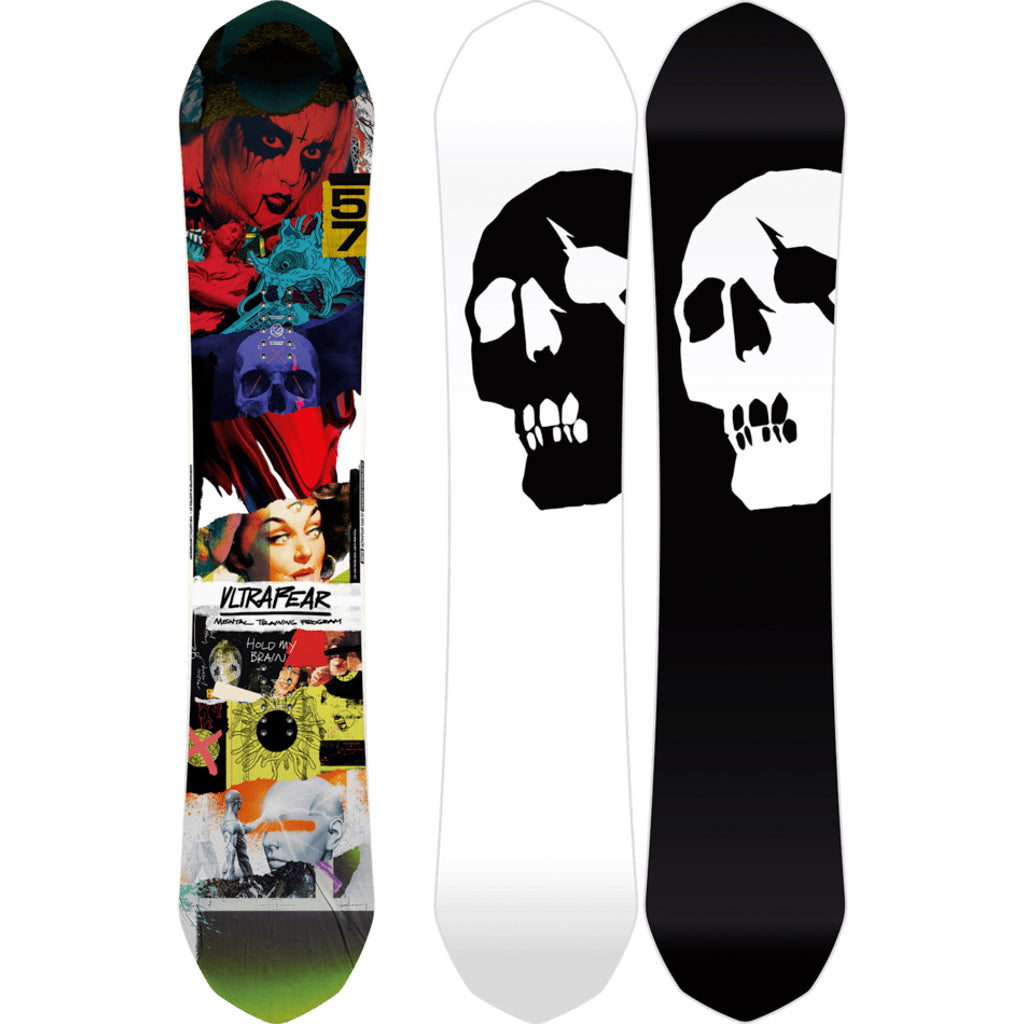 2025 Capita Ultrafear Men's Snowboard - All-Mountain Freestyle Board for Powder, Park & Backcountry Riding