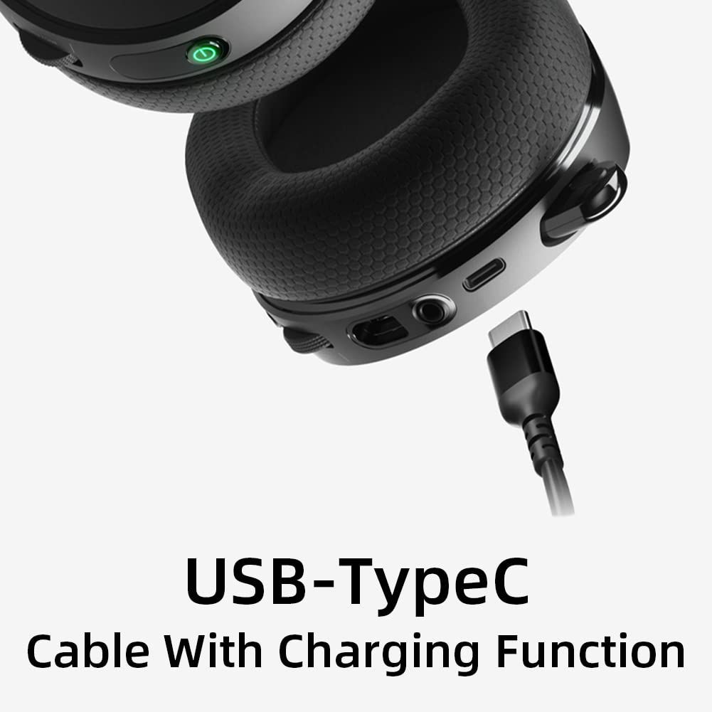 SteelSeries Arctis Nova Pro Gaming Headset USB-C to USB-A Charging Cable - Compatible with GameDAC Gen 2, PS5, PS4, Nintendo Switch, PC & Mac - Fast Charging Cord for Gaming & Streaming Sessions