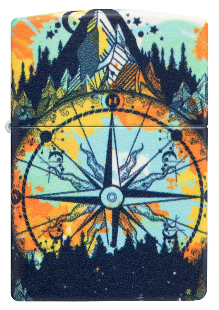 Compass Design Glow in The Dark 540 - High Visibility Outdoor Adventure Gear for Hiking, Camping & Nighttime Navigation
