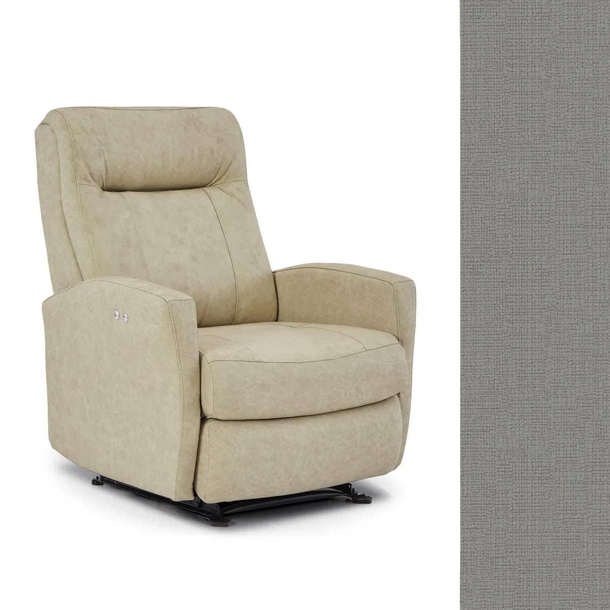 Best Costilla Power Swivel Glider Recliner Chair - Ergonomic Massage & Heated Living Room Chair for Home Theater, Nursery, Bedroom Relaxation