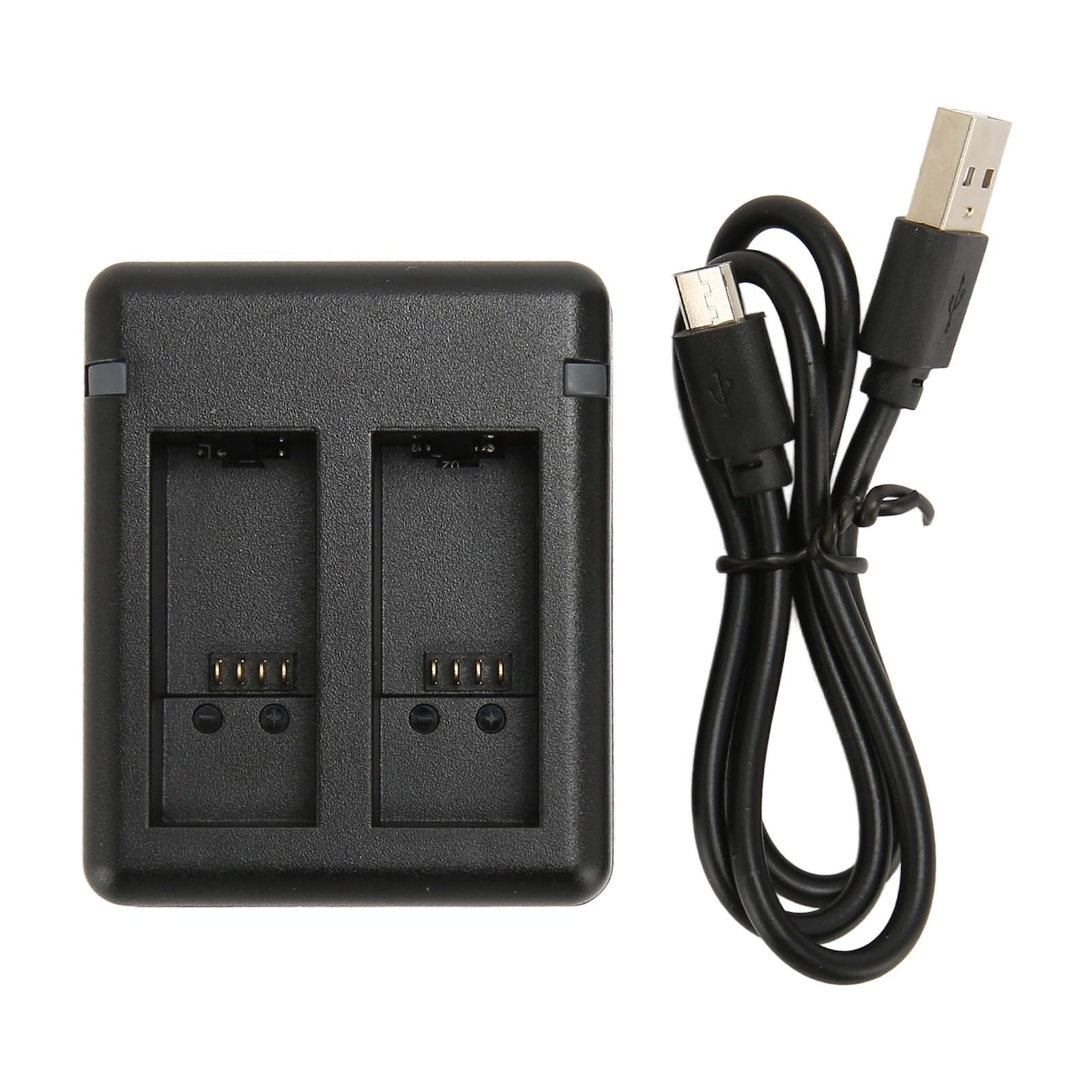 Dual Channel USB-C Camera Battery Charger 5V 2A with LED Power Indicator - Fast Charging for DSLR, Mirrorless & Digital Cameras - Perfect for Travel, Photography Studio & Outdoor Shooting