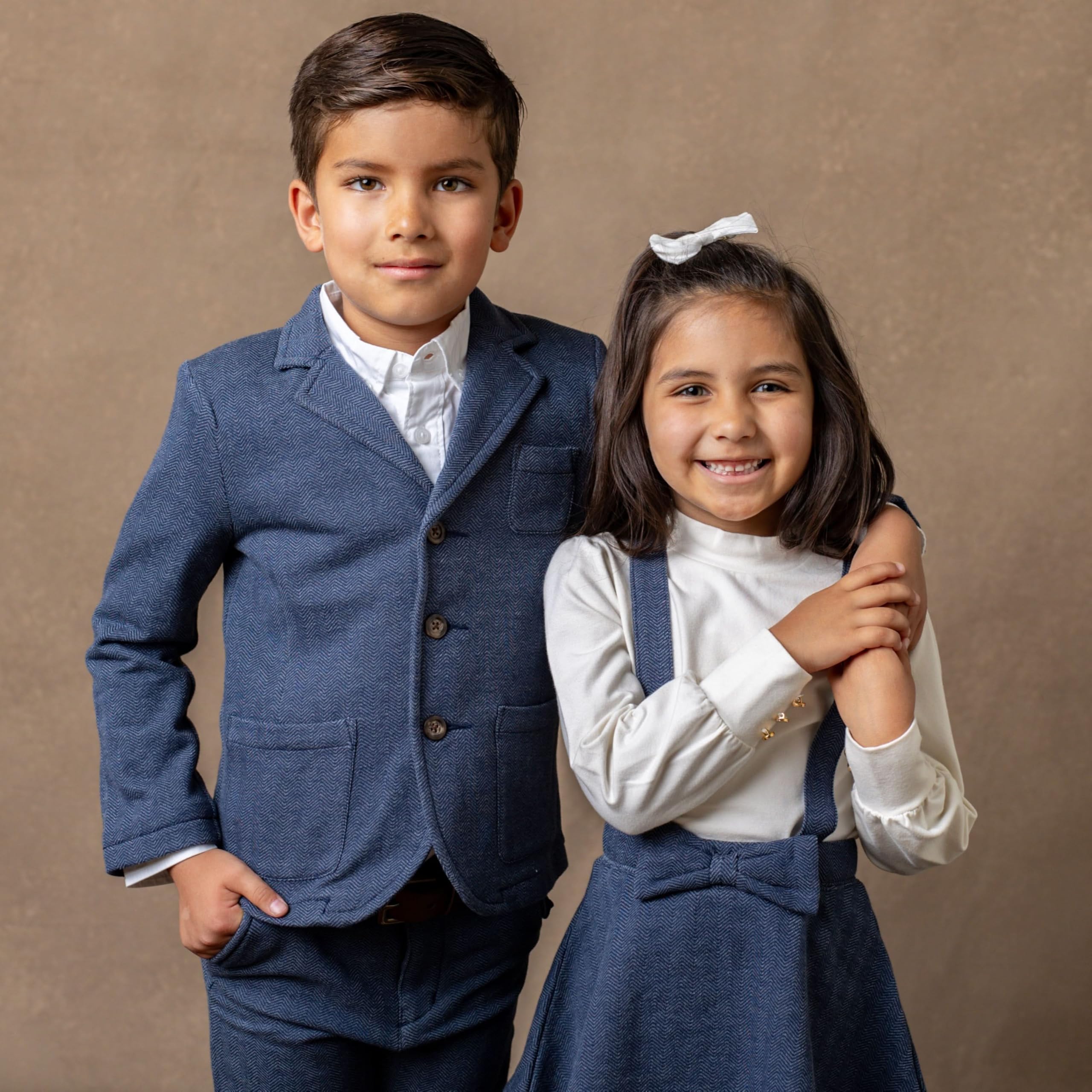 Hope & Henry Boys Blazer Suit Jacket - Classic Formal Wear for Kids, School, Weddings & Special Occasions | Premium Quality, Comfort Fit & Stylish Design