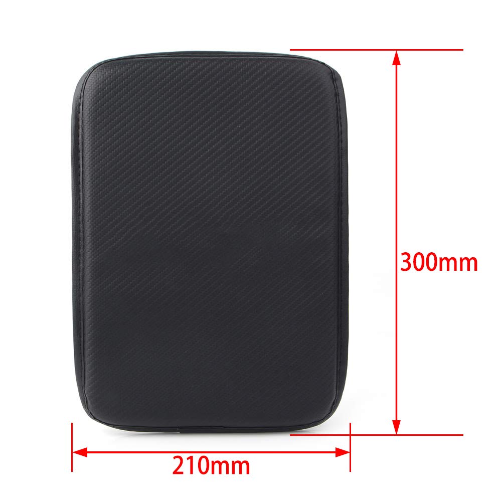 Carbon Fiber Center Console Armrest Cover for Nissan Nismo - Auto Interior Accessory for Enhanced Comfort & Style | Perfect for Daily Commute & Road Trips