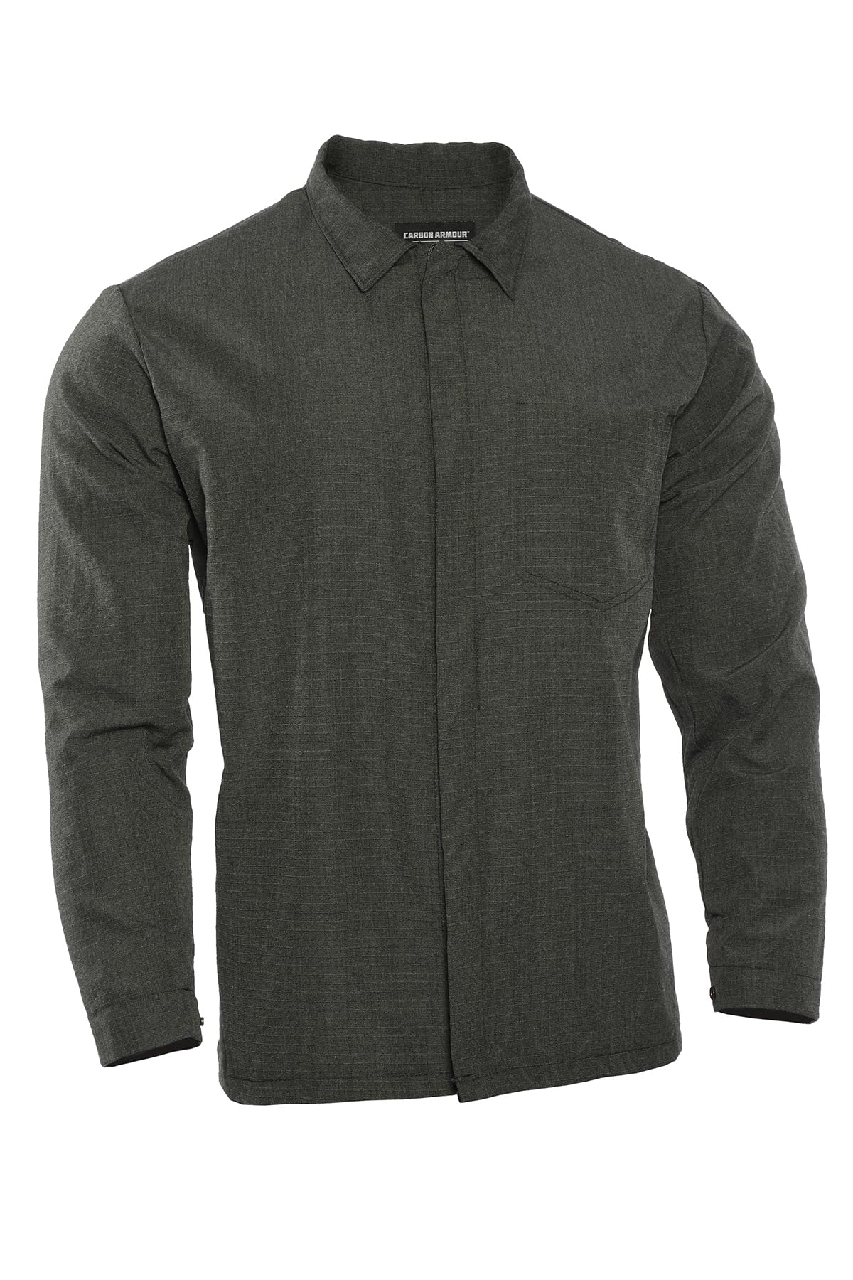 NATIONAL SAFETY APPAREL CARBON ARMOUR Safety Jacket - High Visibility Workwear (2XL) - Ideal for Construction, Road Work & Industrial Safety Protection