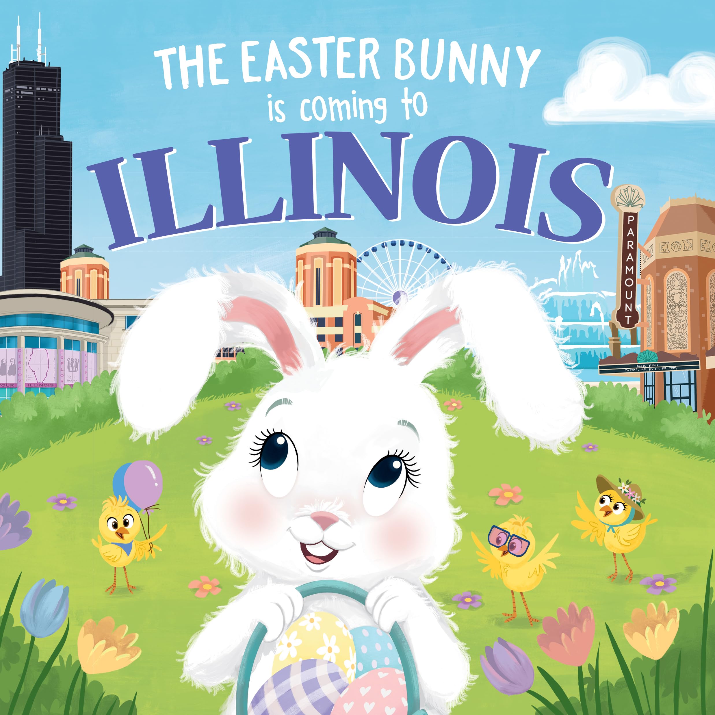 The Easter Bunny is Coming to Illinois - Sweet Springtime Adventure Book for Toddlers & Kids | Easter Basket Stuffers, Gifts for Children | Perfect for Easter Celebrations, Storytime & Holiday Traditions