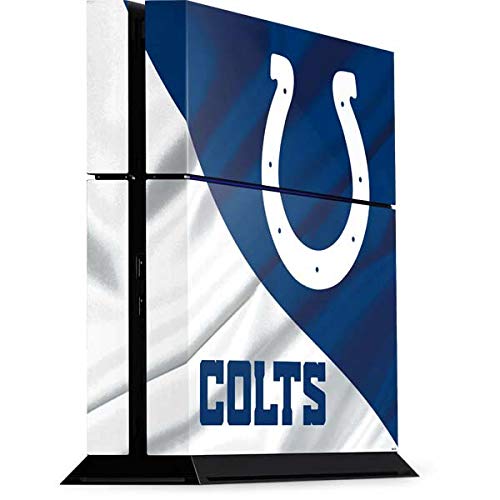 Officially Licensed NFL Indianapolis Colts PS4 Console Skin Decal | Custom Gaming Vinyl Wrap for Playstation 4 | Perfect for Game Rooms & Fan Collections