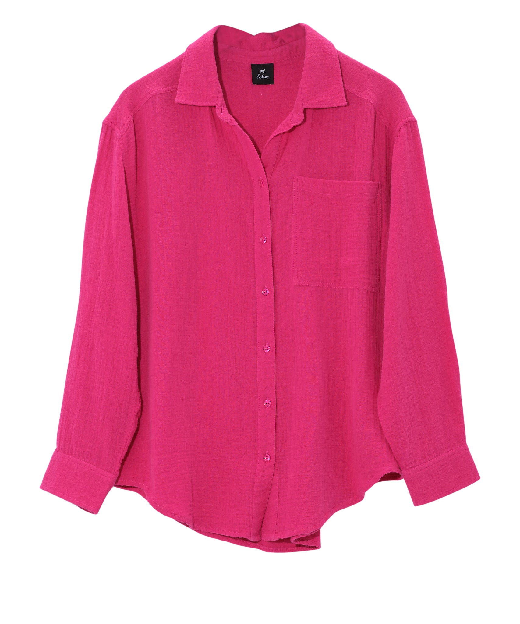 Supersoft Gauze Boyfriend Shirt for Women - Comfortable Loose Fit Long Sleeve Top for Casual Wear, Date Night & Layering