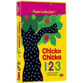 Chicka Chicka 123 & Move DVD - Fun Educational Counting Video for Kids | Perfect for Preschool Learning & Home Entertainment