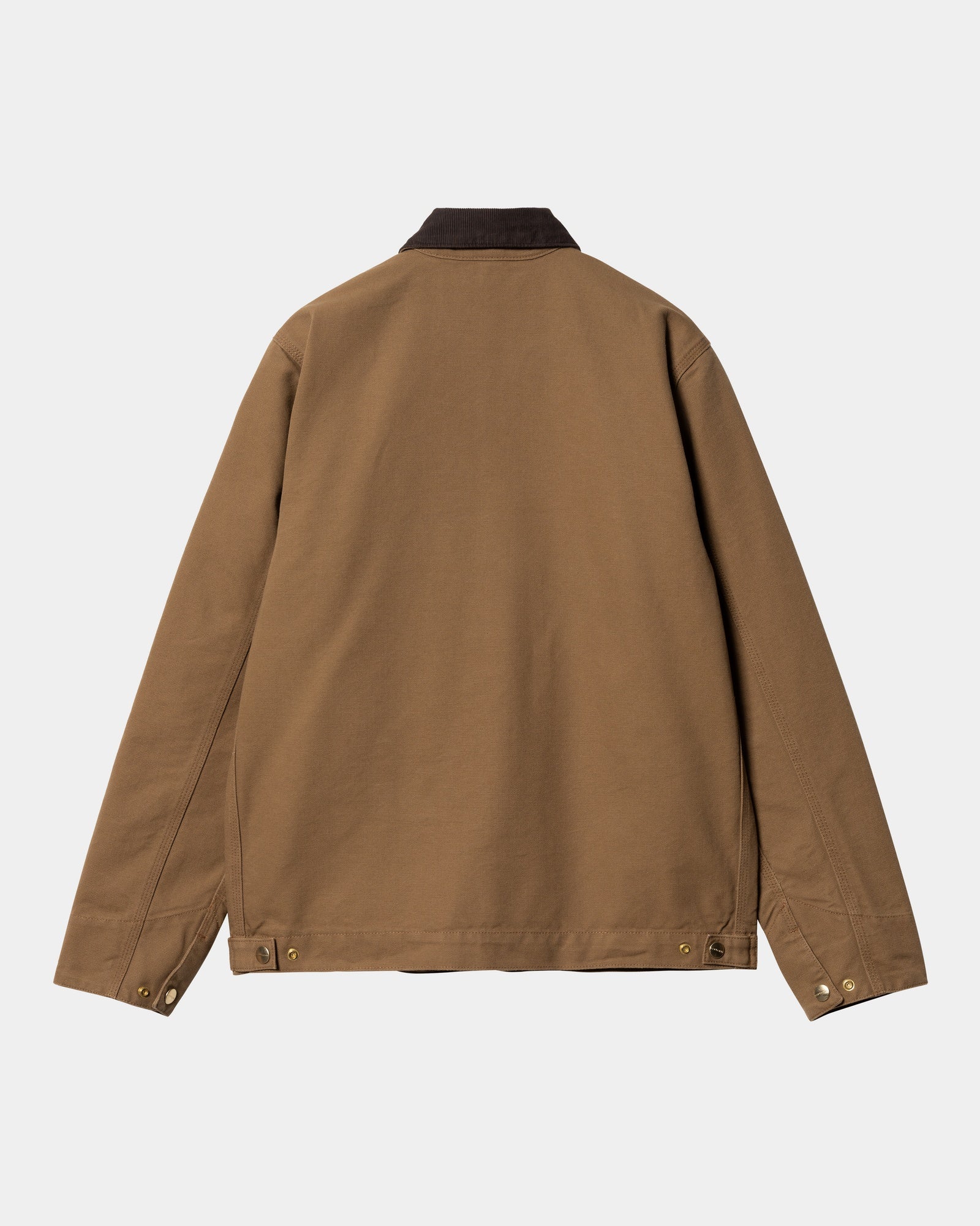 Men's Detroit Jacket - Spring Lightweight Bomber Jacket in Hamilton Brown/Tobacco (Rinsed) | Vintage Style Outerwear for Casual Wear, Travel & Outdoor Activities