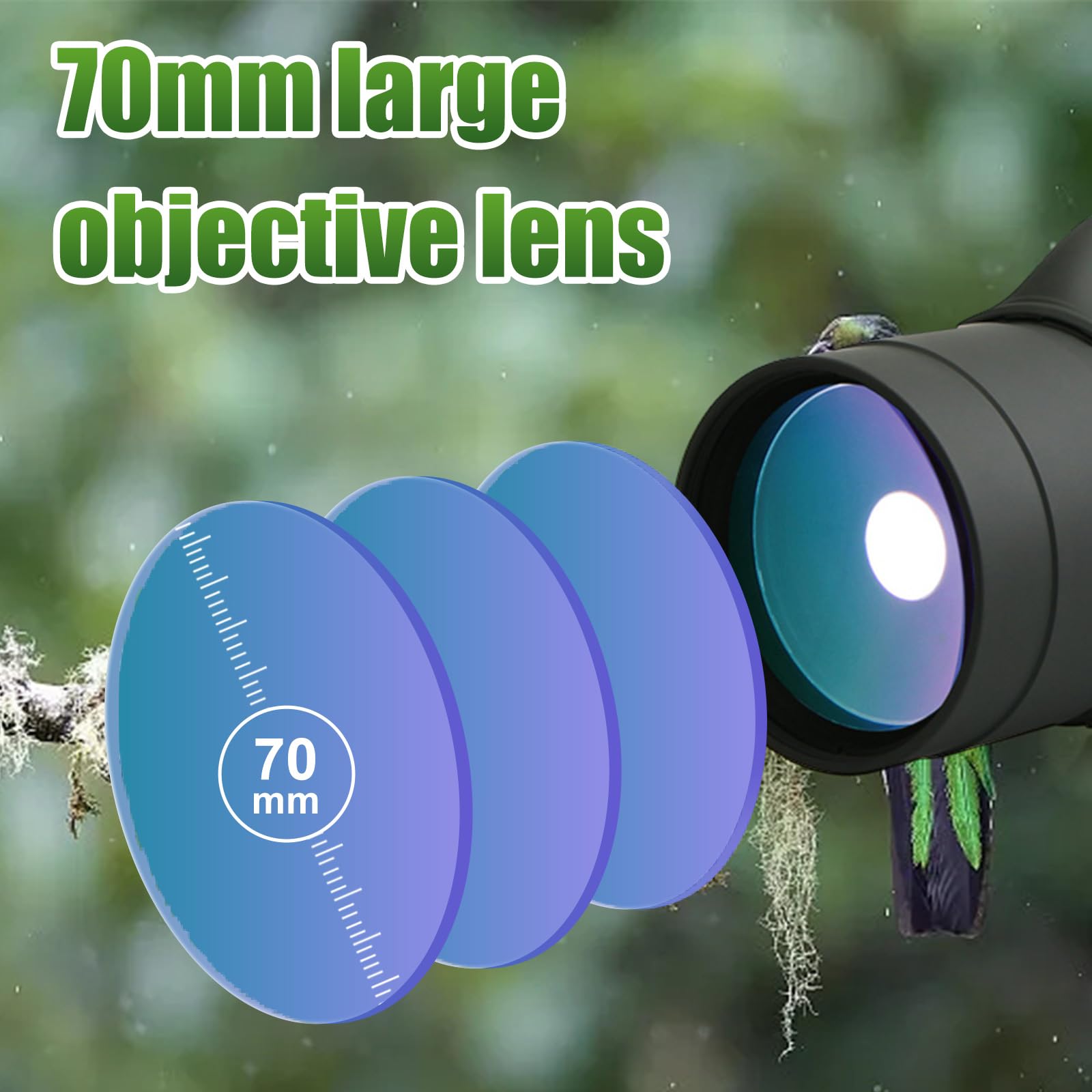 SVBONY SV41 Mak 25-75x70 Compact Spotting Scope with Tripod for Hunting, Shooting, Bird Watching, Travel & Camping | Ideal for Target Practice, Wildlife Observation & Outdoor Adventures