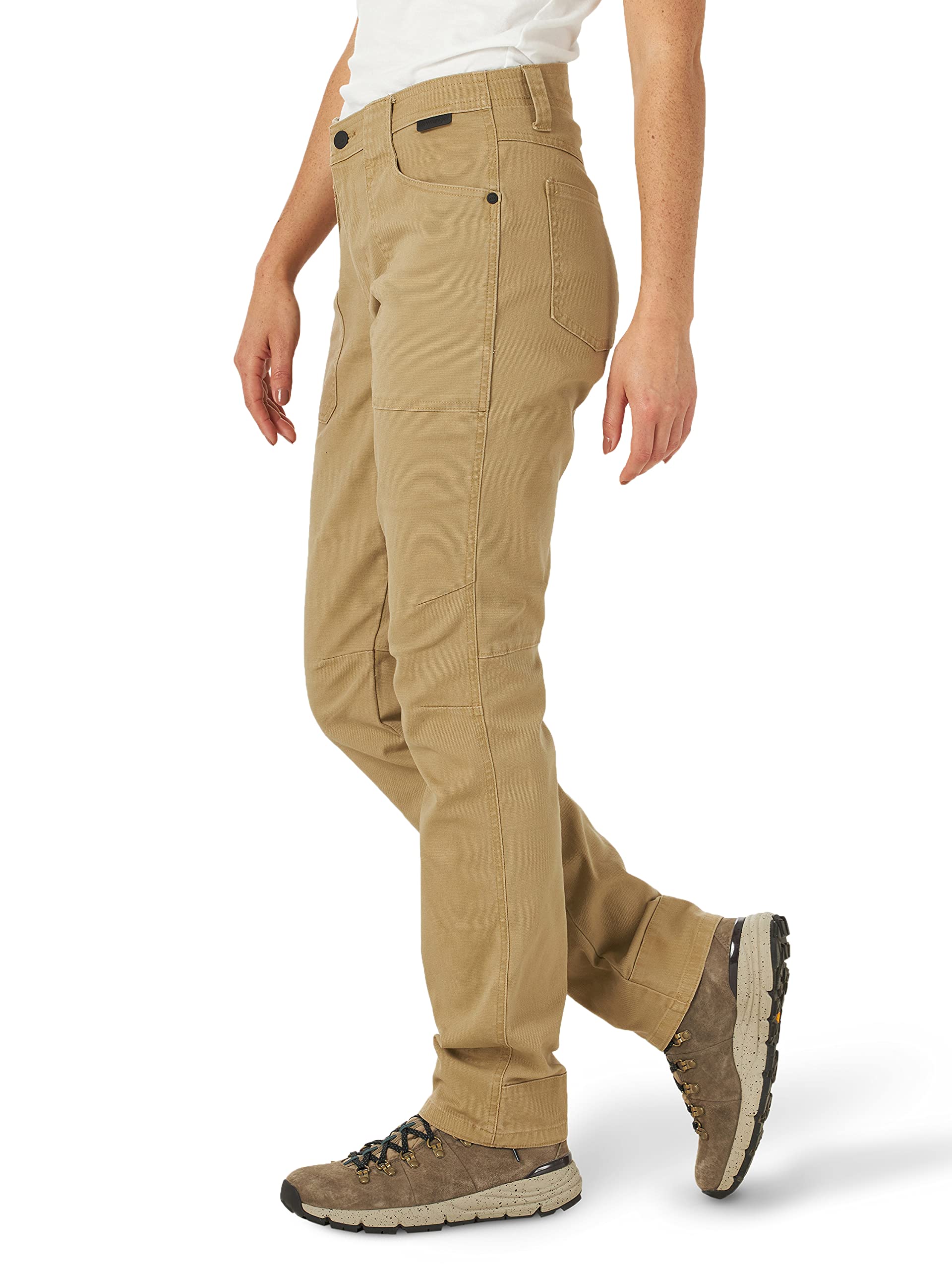 ATG by Wrangler Women's Slim Fit Canvas Pants - Comfortable & Stylish Casual Work Pants for Outdoor Activities & Everyday Wear