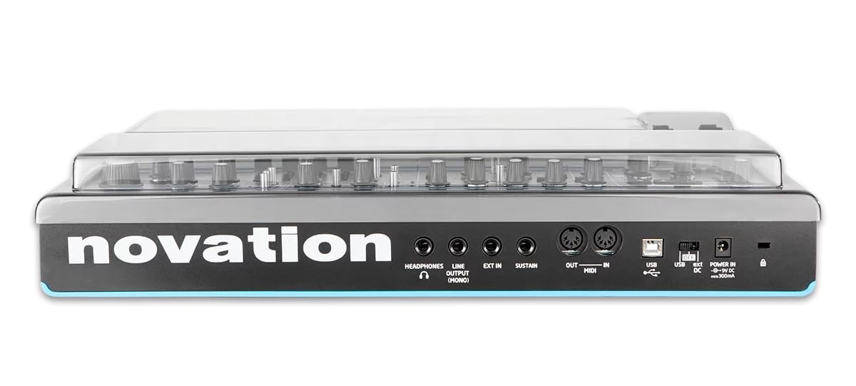 Novation Bass Station II Cover - Protective Dust Shield for Synth Keyboards | Perfect for Studio, Live Performances & Travel