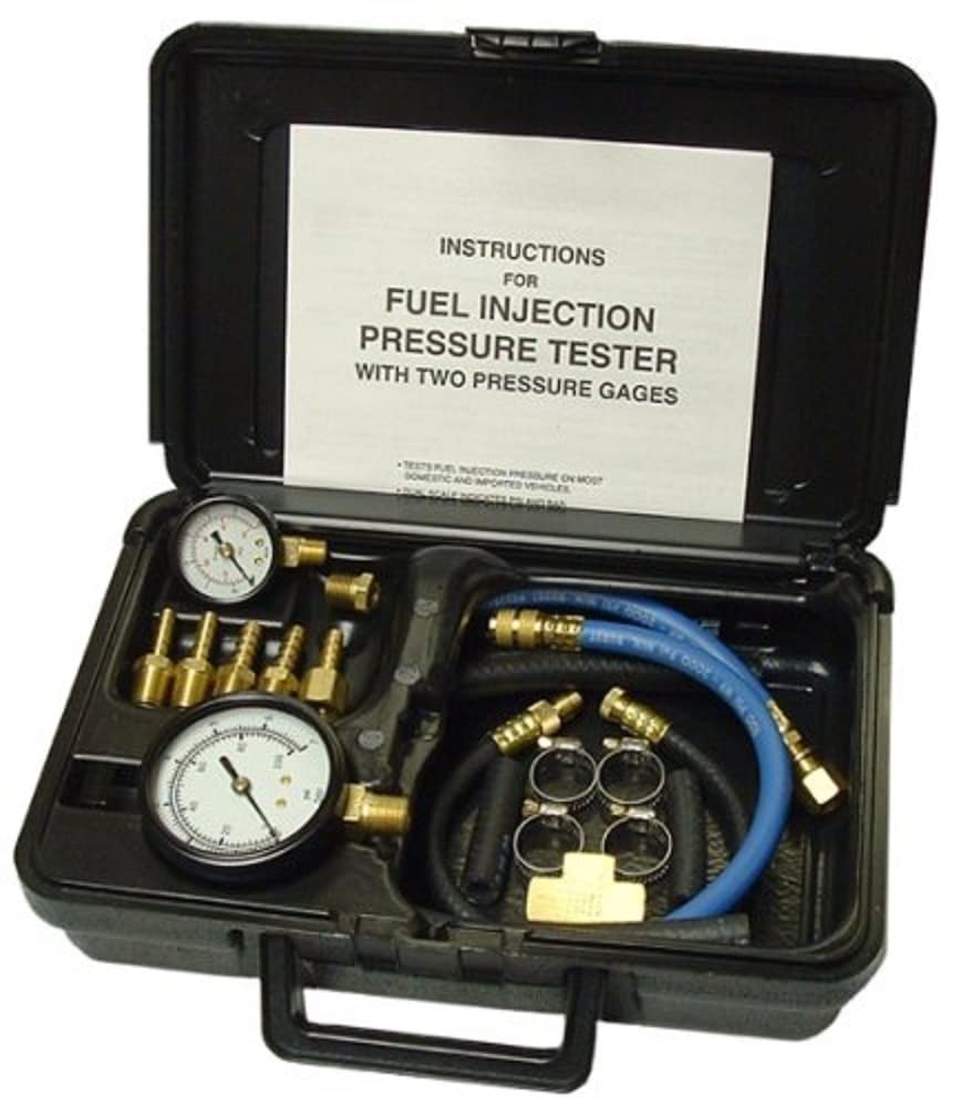 Tool Aid 33980 Professional Injection Pressure Tester Kit - Diagnostic Tool for Fuel, Oil, and Coolant Systems | Perfect for Mechanics, DIY Auto Repair, and Engine Maintenance