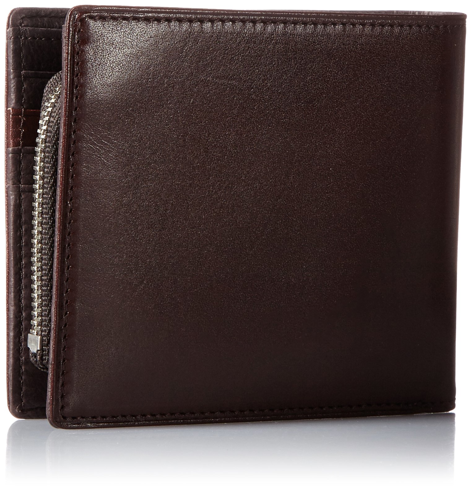 TAKEO KIKUCHI Genuine Leather Men's Wallet - Slim Bifold RFID Blocking Credit Card Holder for Everyday Use & Travel