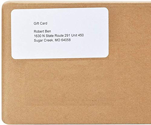 9527 Product 10 UP Sticker Labels - 2x4 Inches FBA Shipping Address Labels for Laser & Inkjet Printers (10000 Labels Total) - Perfect for Amazon Sellers, E-commerce Packaging & Business Shipping Needs