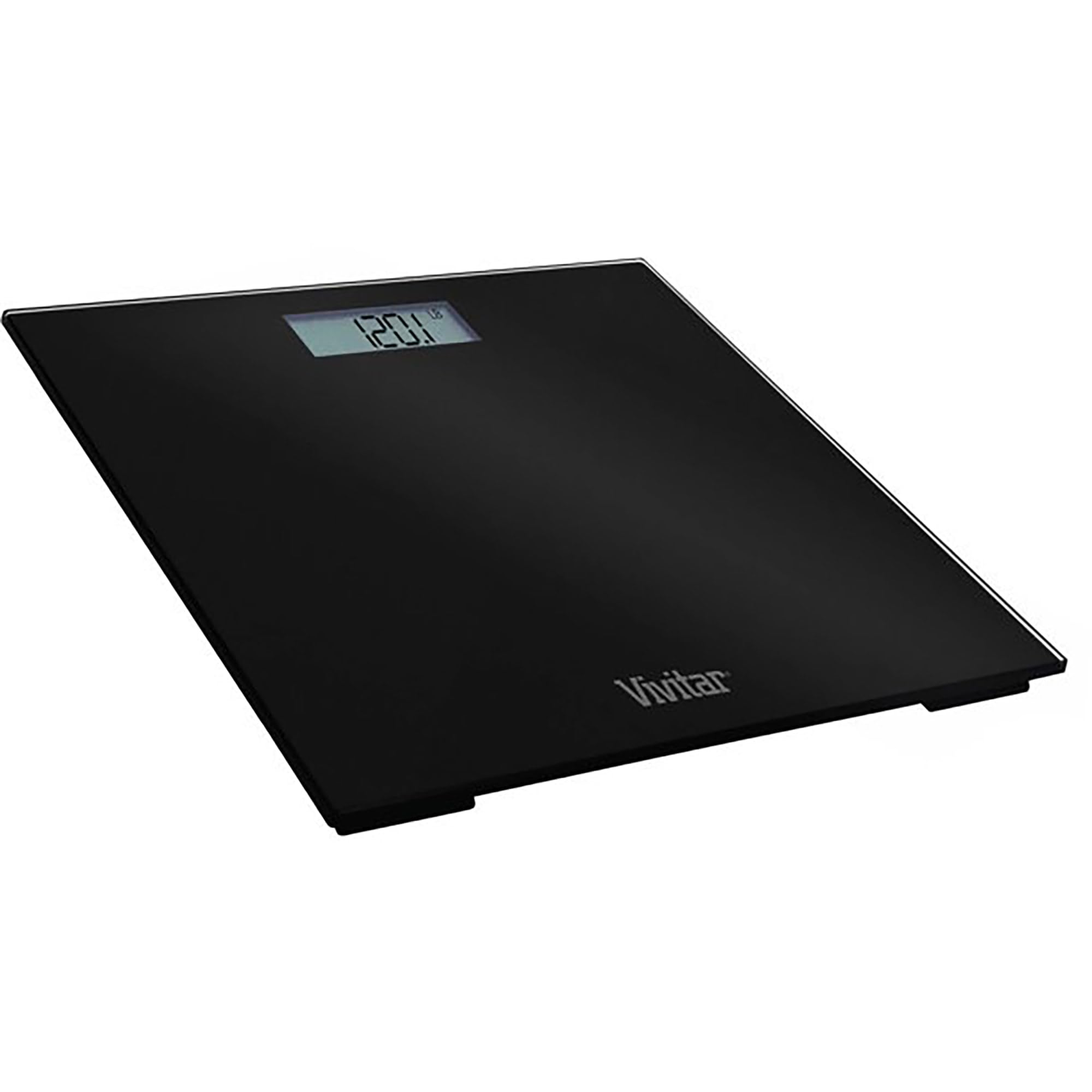 Vivitar Digital Bathroom Scale - Accurate Body Weight Scale with LCD Display, 400 lb Capacity, Step-On Technology, Black (PS-V134-B) - Perfect for Home, Gym & Health Tracking
