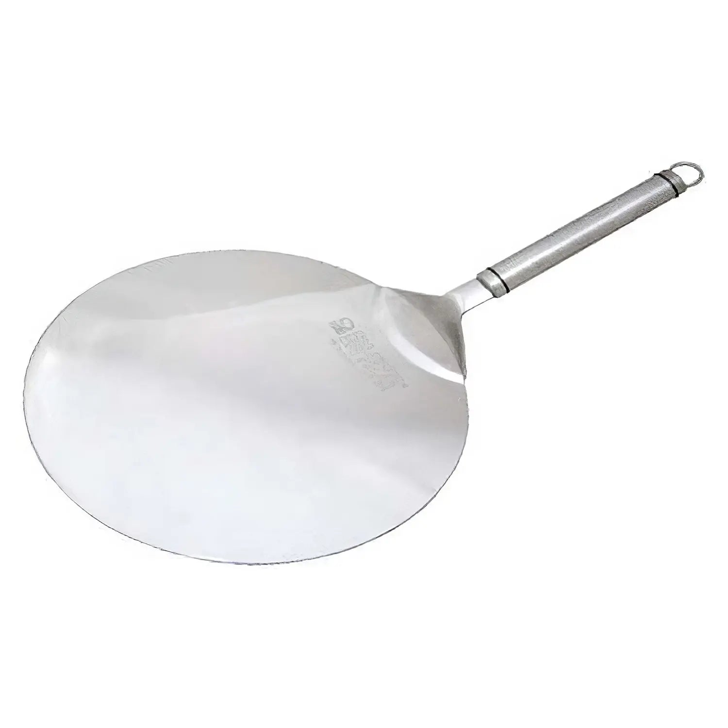 GS Home Products Stainless Steel Pizza Server Spatula - Heavy Duty Pizza Cutter & Cake Lifter for Kitchen, BBQ, Parties & Outdoor Dining (12 Inch)