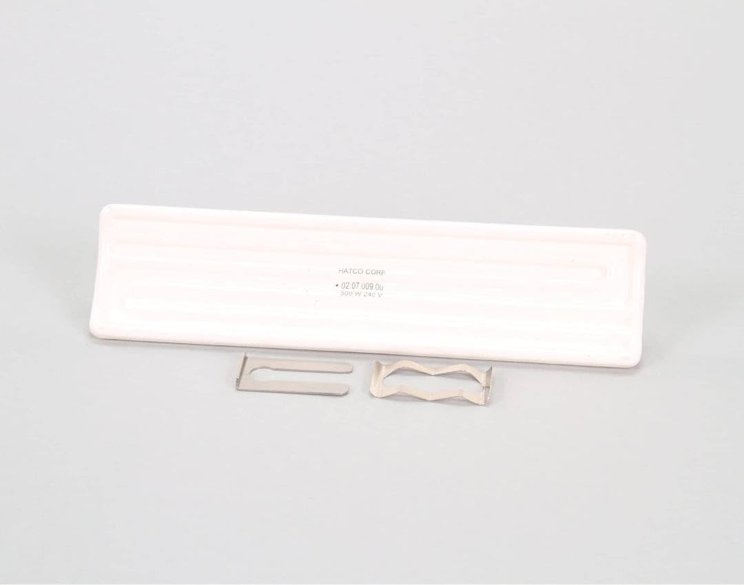 Hatco 02.07.009.00 500W 240V Ceramic Heating Element for Commercial Food Warmers - Perfect for Buffets, Catering & Restaurant Use
