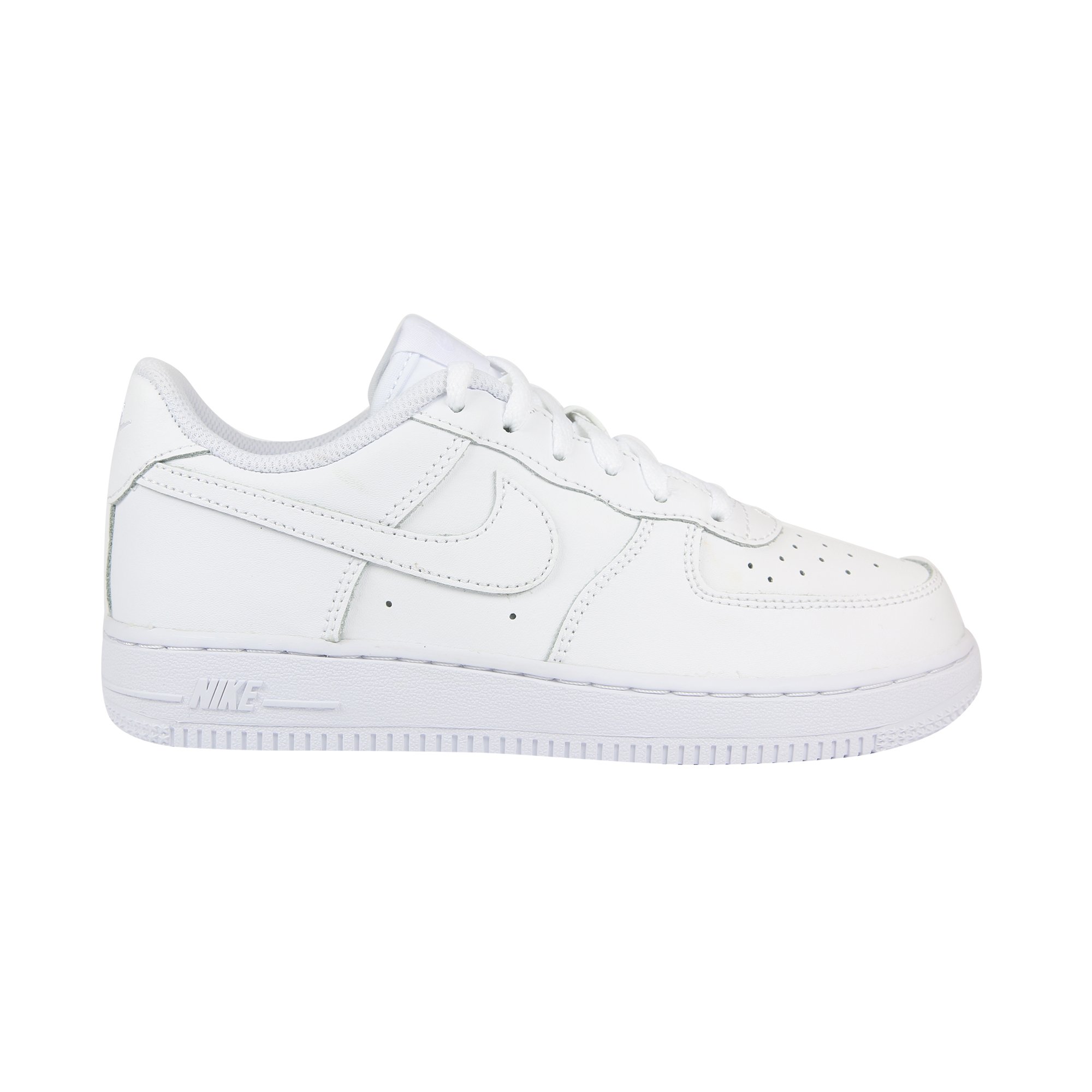 Nike Air Force 1 White Kids Sneakers - Size 13.5 | Comfortable Athletic Shoes for Boys & Girls | Perfect for School, Sports & Casual Wear