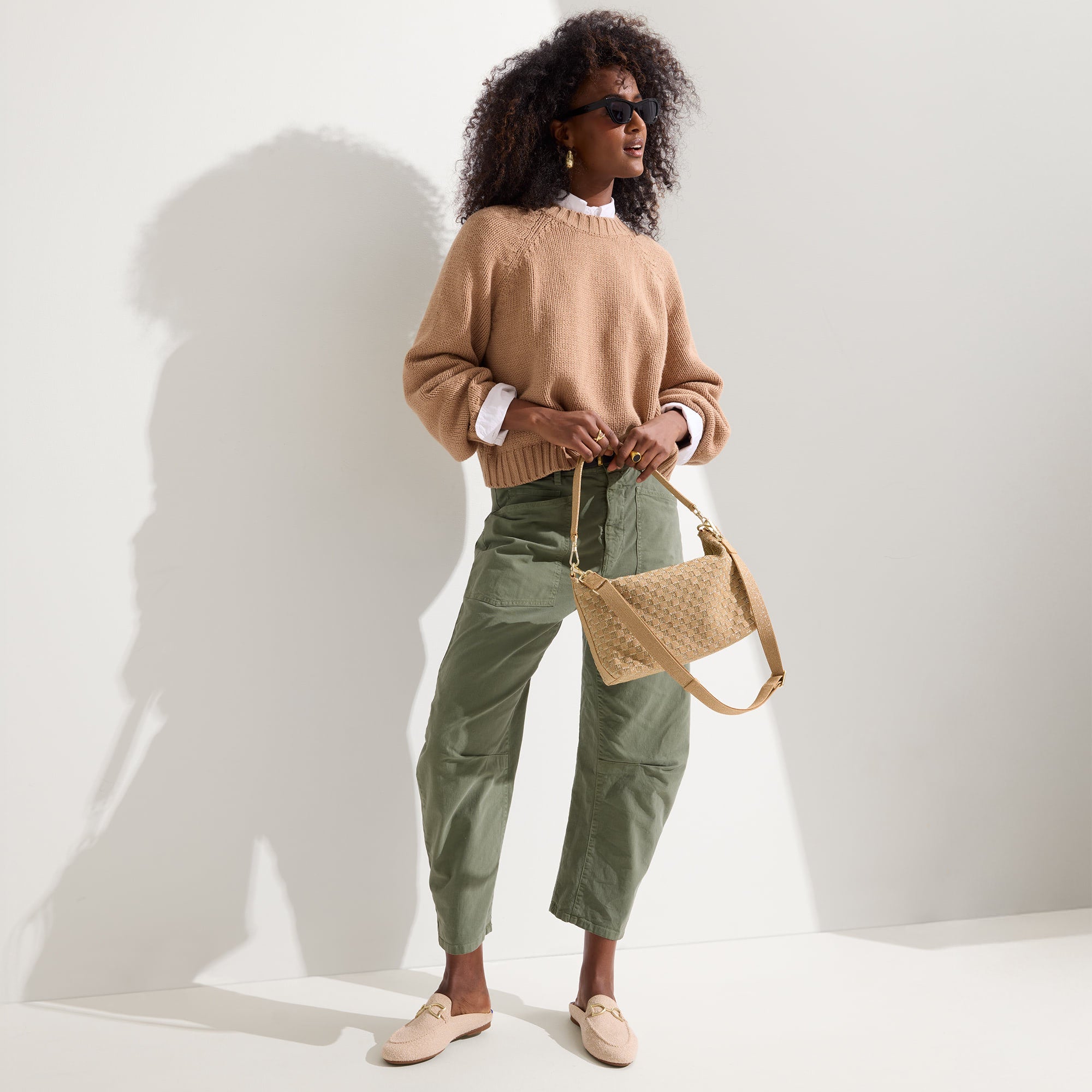 The Daily Crossbody Bag - Golden Sun | Stylish & Lightweight Purse for Women | Perfect for Shopping, Travel & Everyday Use