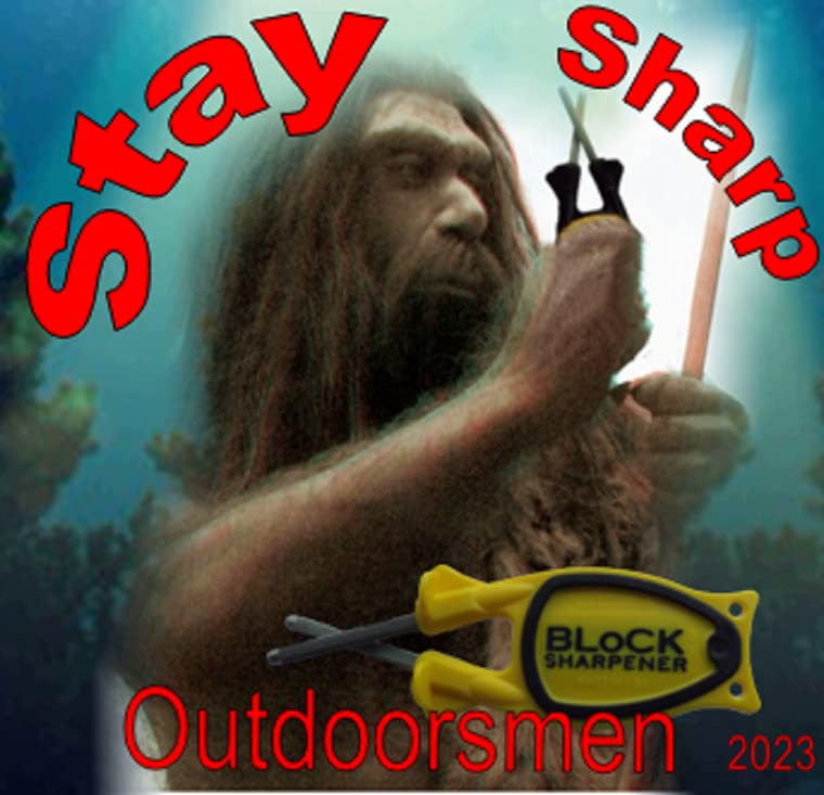 Premium Handheld Knife Sharpener - Patented Design for Razor-Sharp Blades | Perfect for Kitchen, Camping & Outdoor Adventures