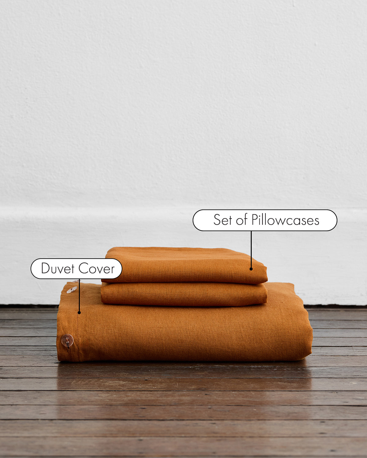 Premium 100% French Flax Linen Duvet Cover Set - Breathable & Eco-Friendly Bedding for All Seasons | Perfect for Master Bedroom, Guest Room & Vacation Homes