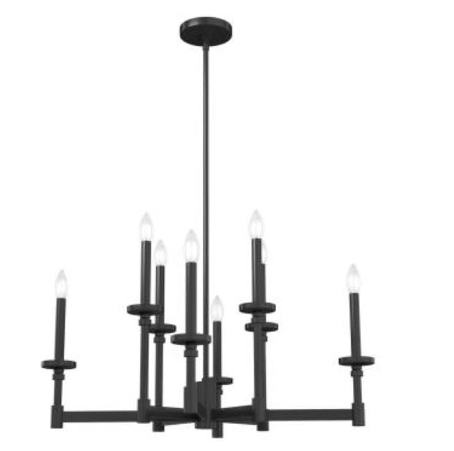 Elegant Grove Crystal Chandelier Lighting Fixture - Modern Ceiling Light for Dining Room, Bedroom, Living Room Decor