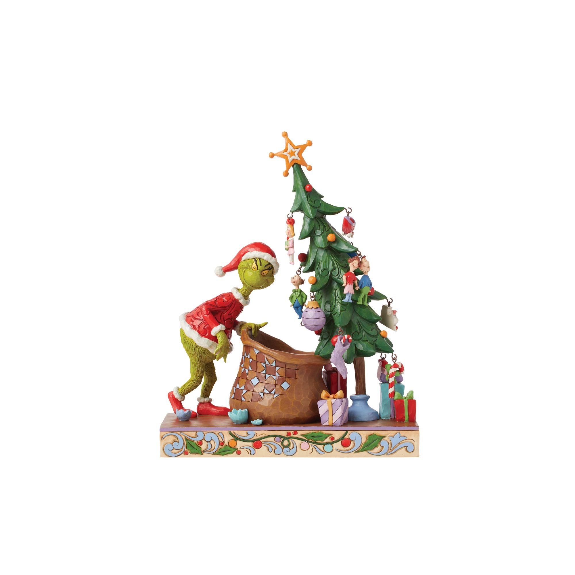 Grinch Christmas Countdown Calendar - Fun Holiday Advent Calendar for Kids & Families - Perfect for Home, Office & Classroom Decor