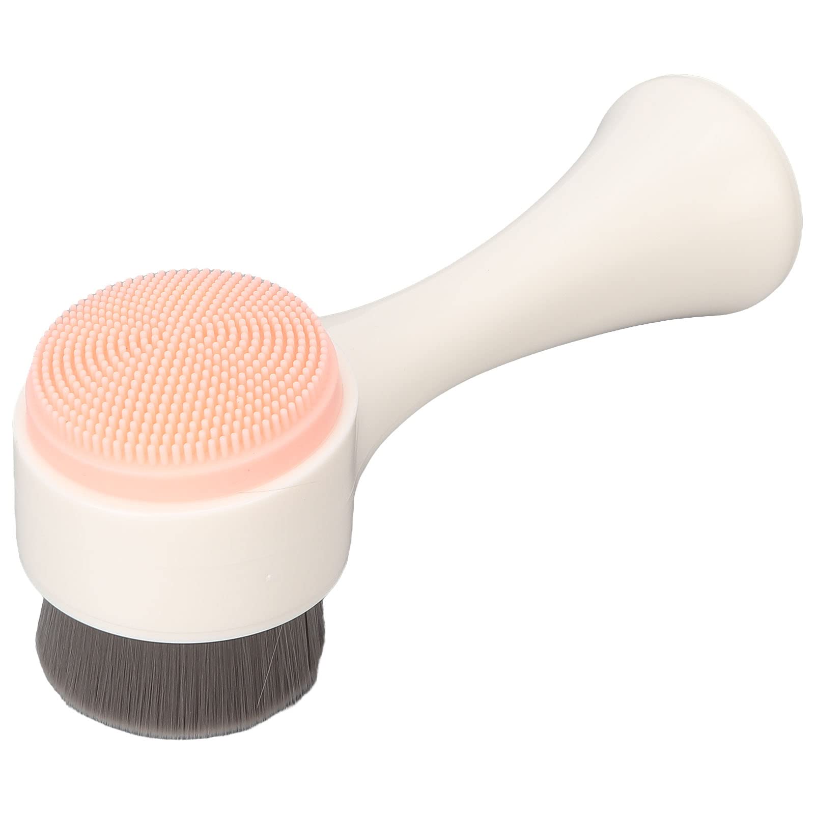 EXCLUZO Facial Exfoliator Brush - Double Sided Deep Cleaning Face Scrubber with Ergonomic Handle for Skin Care & Wrinkle Reduction | Perfect for Daily Cleansing, Massage & Exfoliation Routine