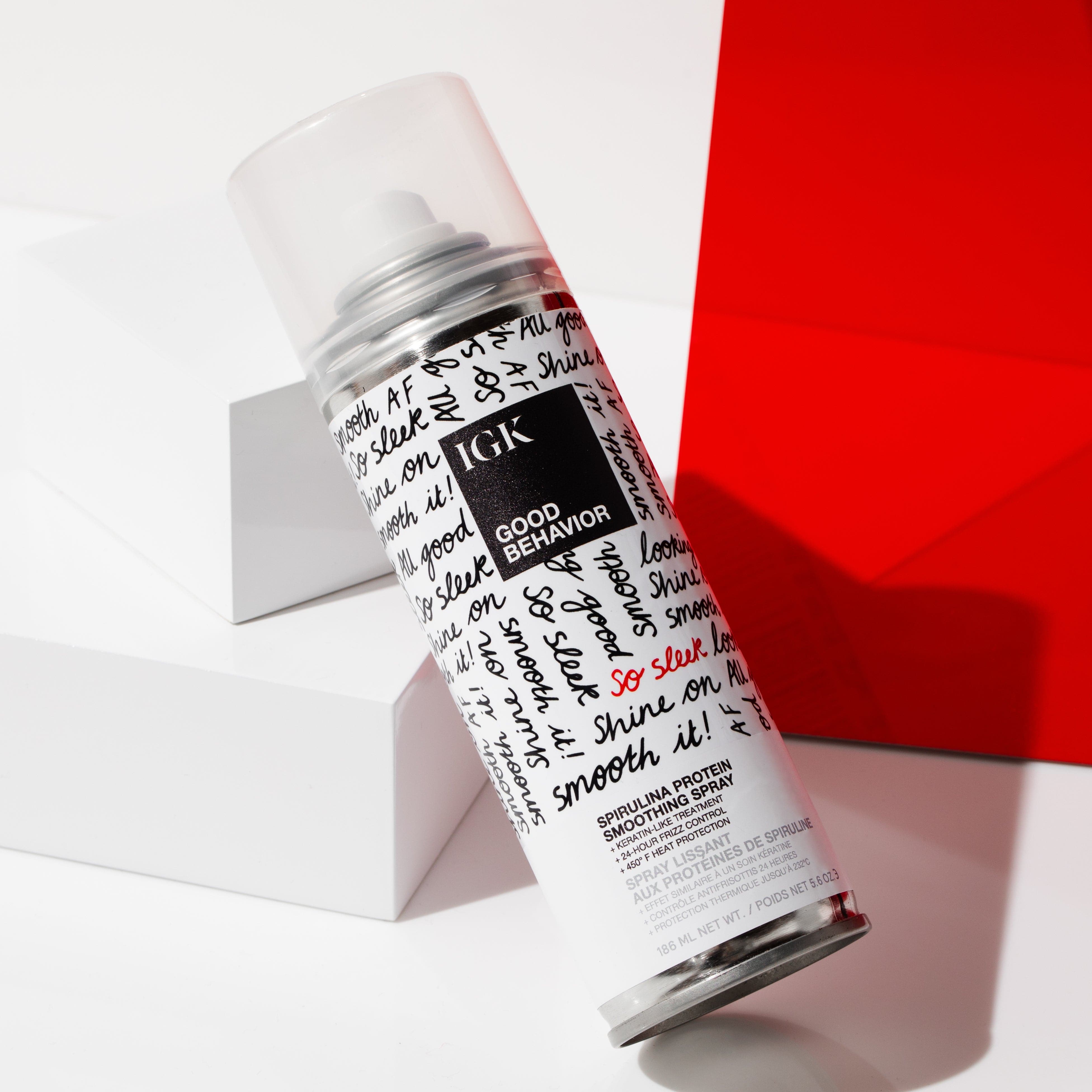 Best Smoothing Spray for Frizzy Hair - Tames Flyaways & Adds Shine - Perfect for Daily Styling & Salon Results at Home