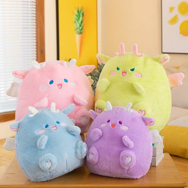 Adorable Kawaii Little Baby Dragon Plush Toy - Cute Stuffed Animal for Kids, Gift for Girls & Boys, Perfect for Nursery Decor, Birthday Party Favors and Cuddling