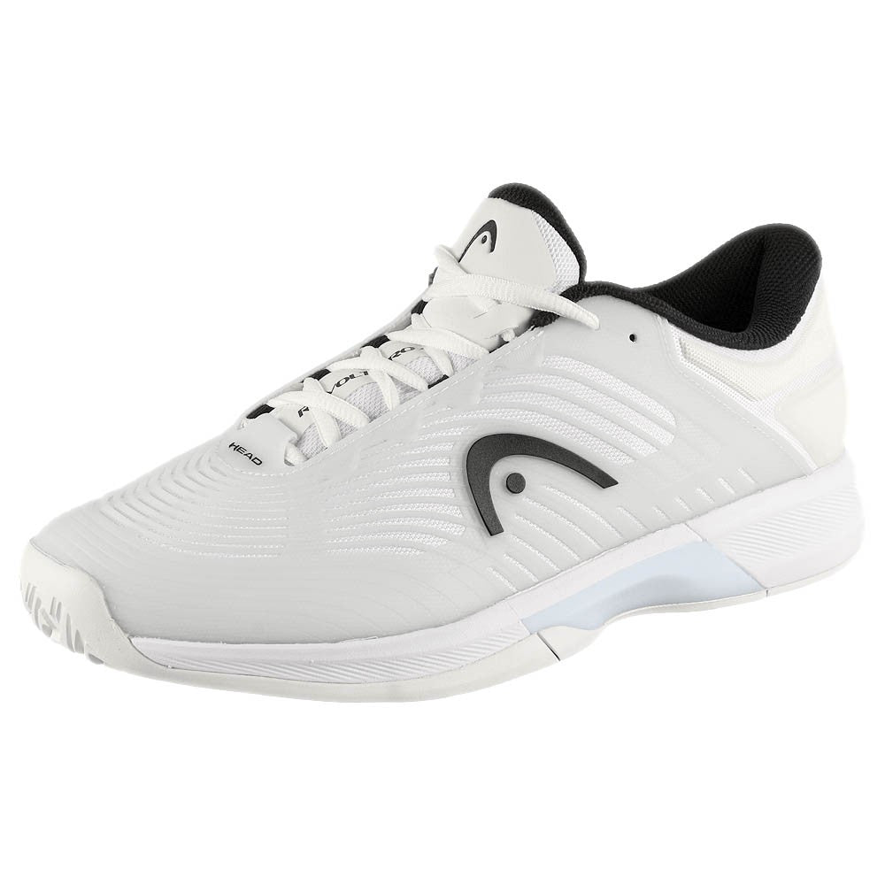 Men's Revolt Pro 4.5 Tennis Shoes - White & Black | Lightweight Performance Court Shoes for Competitive Play & Training