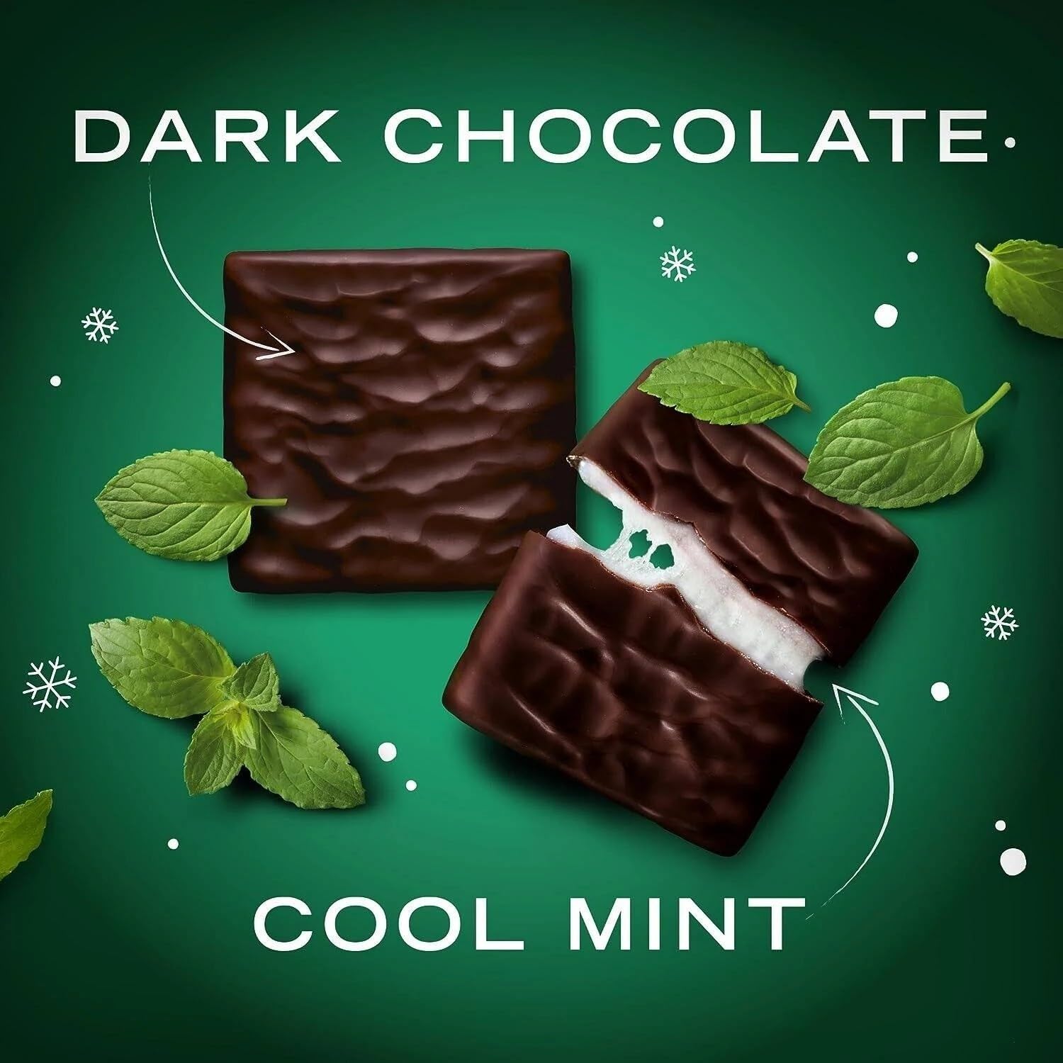 After Eight Mint Chocolate Thins - 24 Count Dark Chocolate with Refreshing Mint Flavor | Perfect for Parties, Desserts, After Dinner Treats, Snacks & Gifts | Indulgent Chocolate Mints for Holidays, Office Events & Sweet Cravings