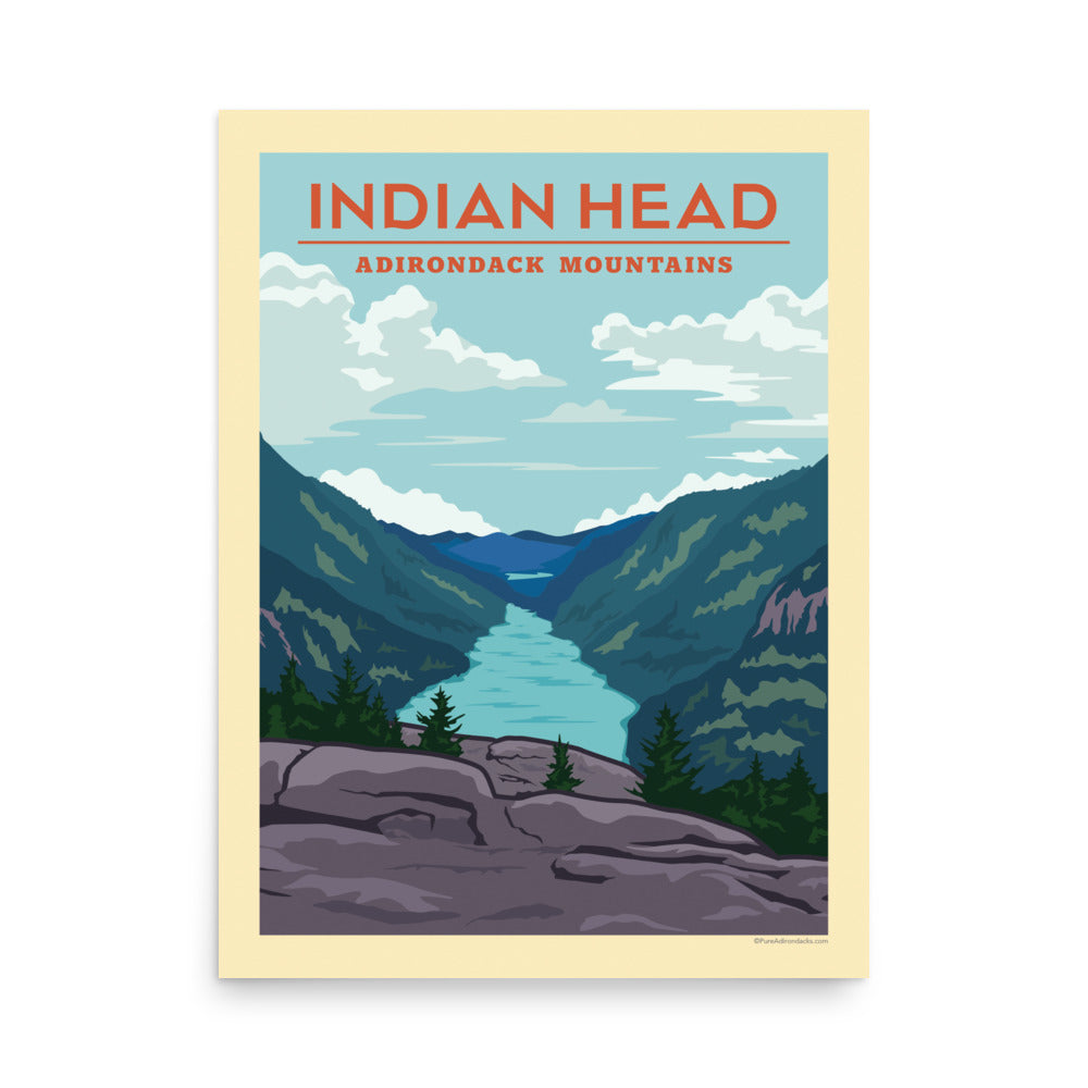 Indian Head Viewpoint Poster - Premium Wall Art Decor for Home, Office & Gifts | Scenic Landscape Print for Living Room, Bedroom & Studio