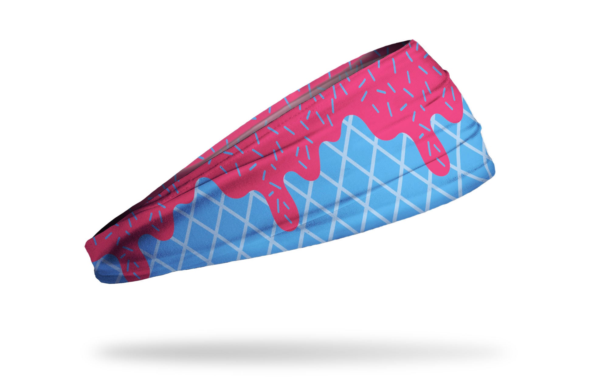 Hot Blue Scoop Big Bang Lite Headband - Soft & Comfortable Hair Accessory for Women, Girls - Perfect for Sports, Workouts, Yoga & Everyday Use