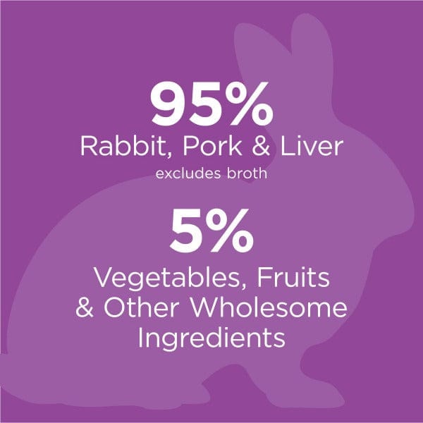 Instinct Original Grain-Free Real Rabbit Recipe Canned Cat Food - High Protein Wet Food for Adult Cats - Perfect for Picky Eaters & Sensitive Stomachs - Ideal for Mealtime, Travel & Veterinary Diets