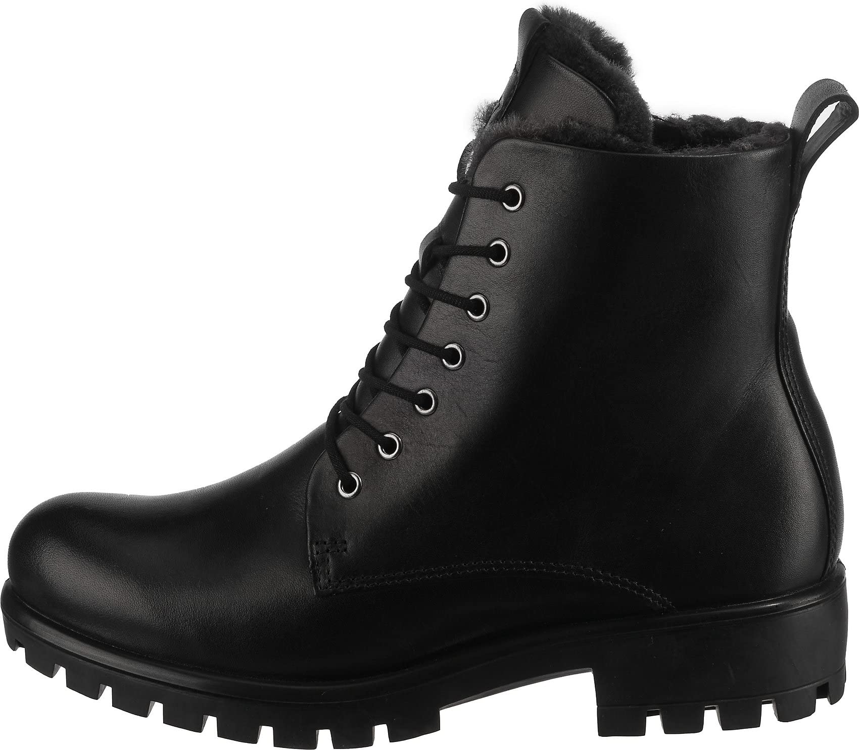 ECCO Women's Modtray Lace Fashion Boots - Waterproof Ankle Booties for Women, Comfortable Winter Shoes with Cushioned Insoles | Perfect for Office, Casual Outfits & Winter Walking
