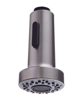 Brushed Nickel Kitchen Sink Faucet Head with 2-Function Pull-Out Spray - G1/2 Thread Replacement Part for Bathroom & Kitchen Faucets (Style 5) - Perfect for Washing Dishes, Filling Pots & Cleaning Sinks