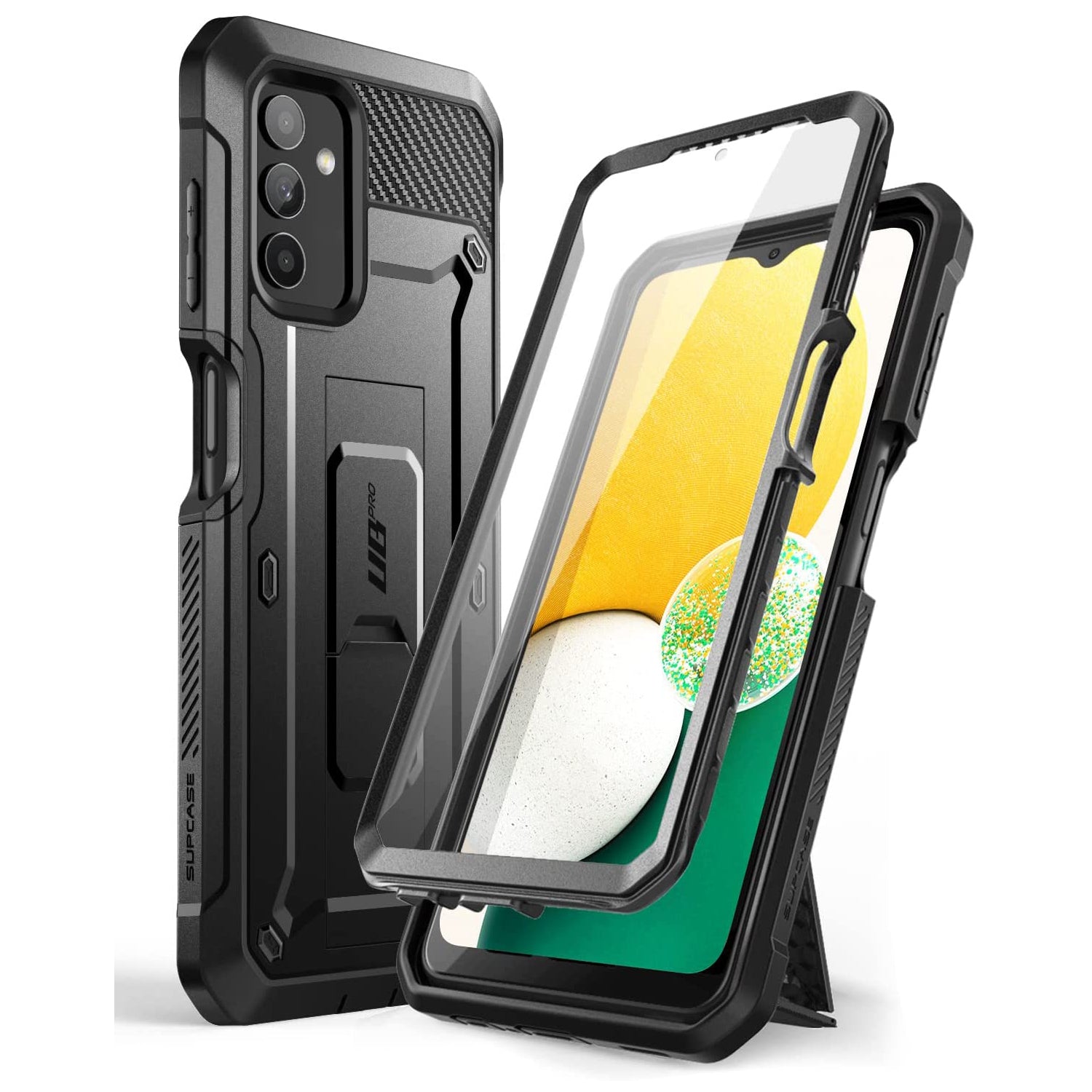 Samsung Galaxy A13 Case - Unicorn Beetle Pro Rugged Holster Protective Cover (Black) | Shockproof, Military-Grade Protection for Everyday Use & Outdoor Activities
