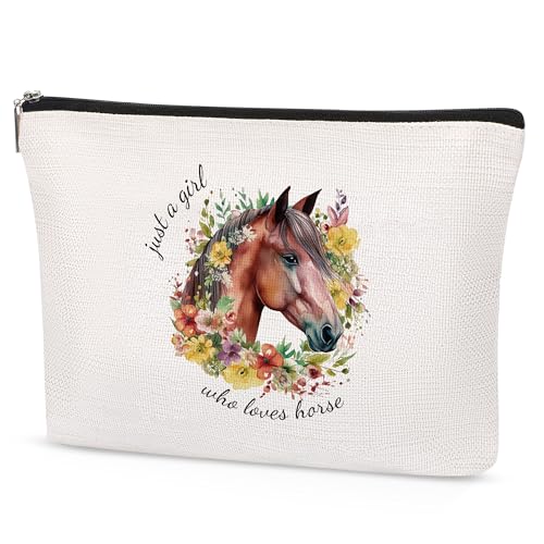 Horse makeup bag